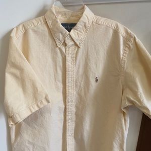 Ralph Lauren Mens Button Down Size Large